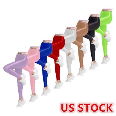 US Womens Pants Sexy Tights Party Trousers Athletic Pantyhose Shaping Underpants